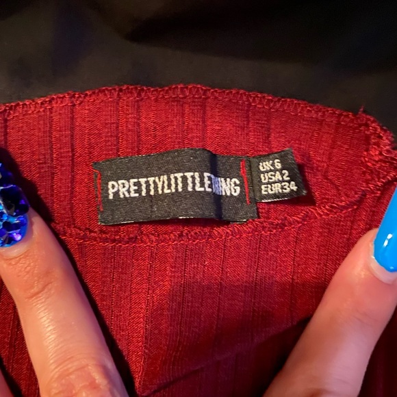 Pretty little thing crop top // 3 for $20 bundle - Picture 4 of 4